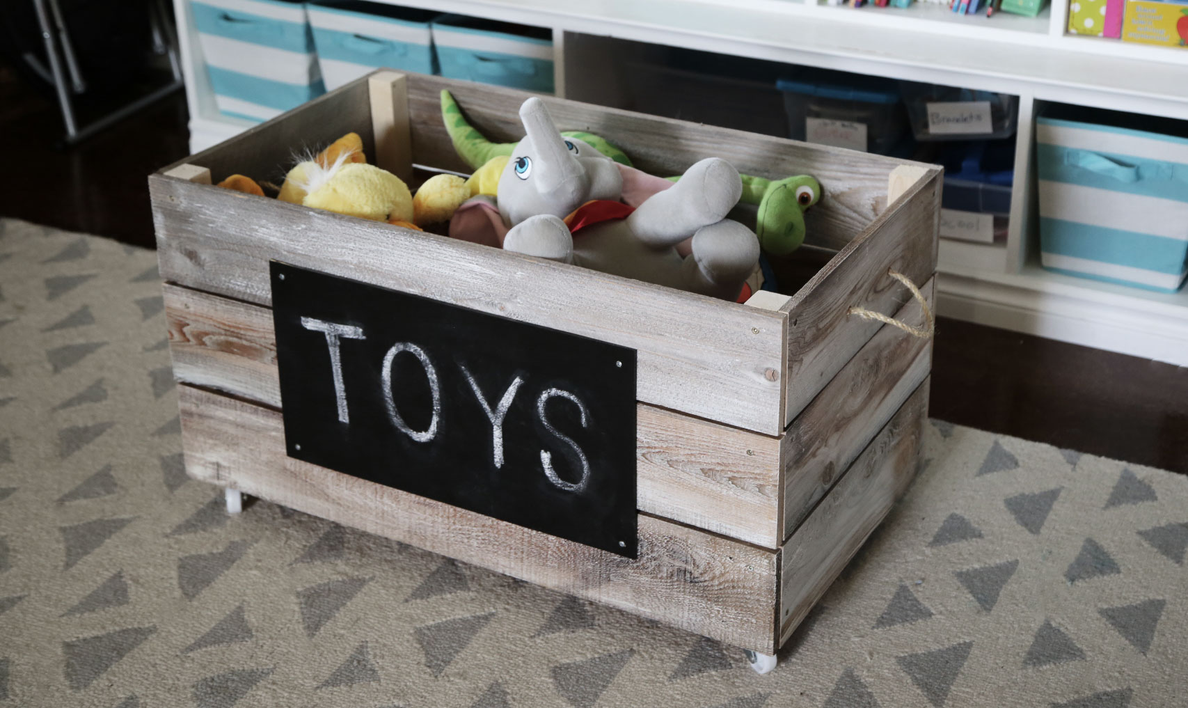 Wooden Toy Boxes