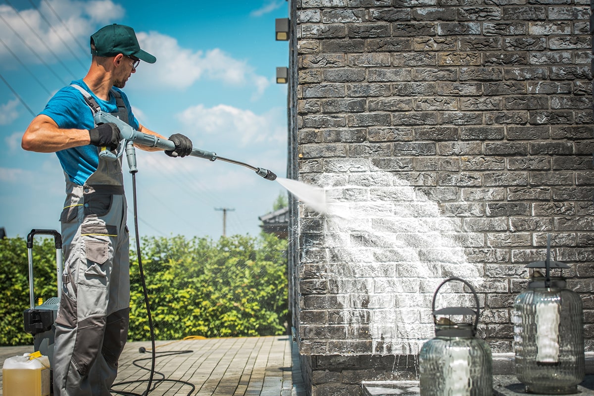 Concrete Power Washing