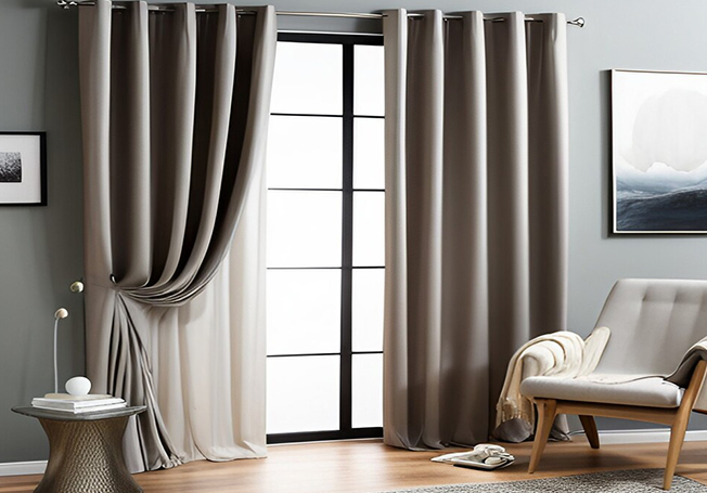 blackout curtains