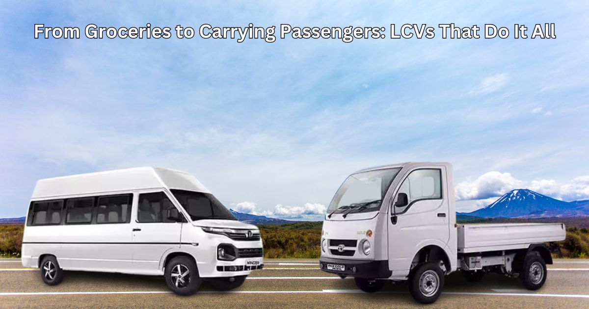 LCV Vehicles Winger and Ace from Tata Brand