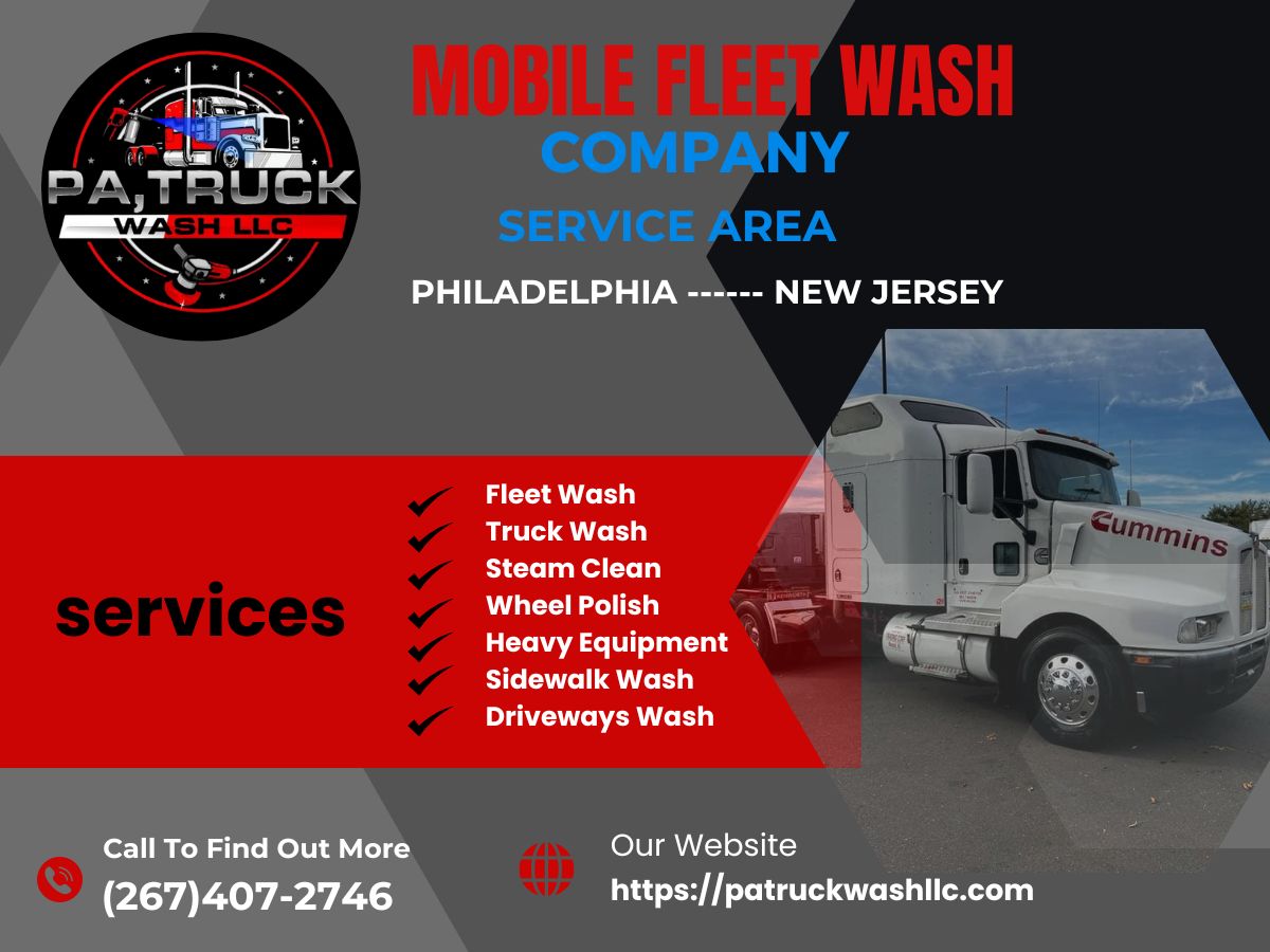 Fleet Wash Philadelphia: Keeping Your Vehicles in Top Condition