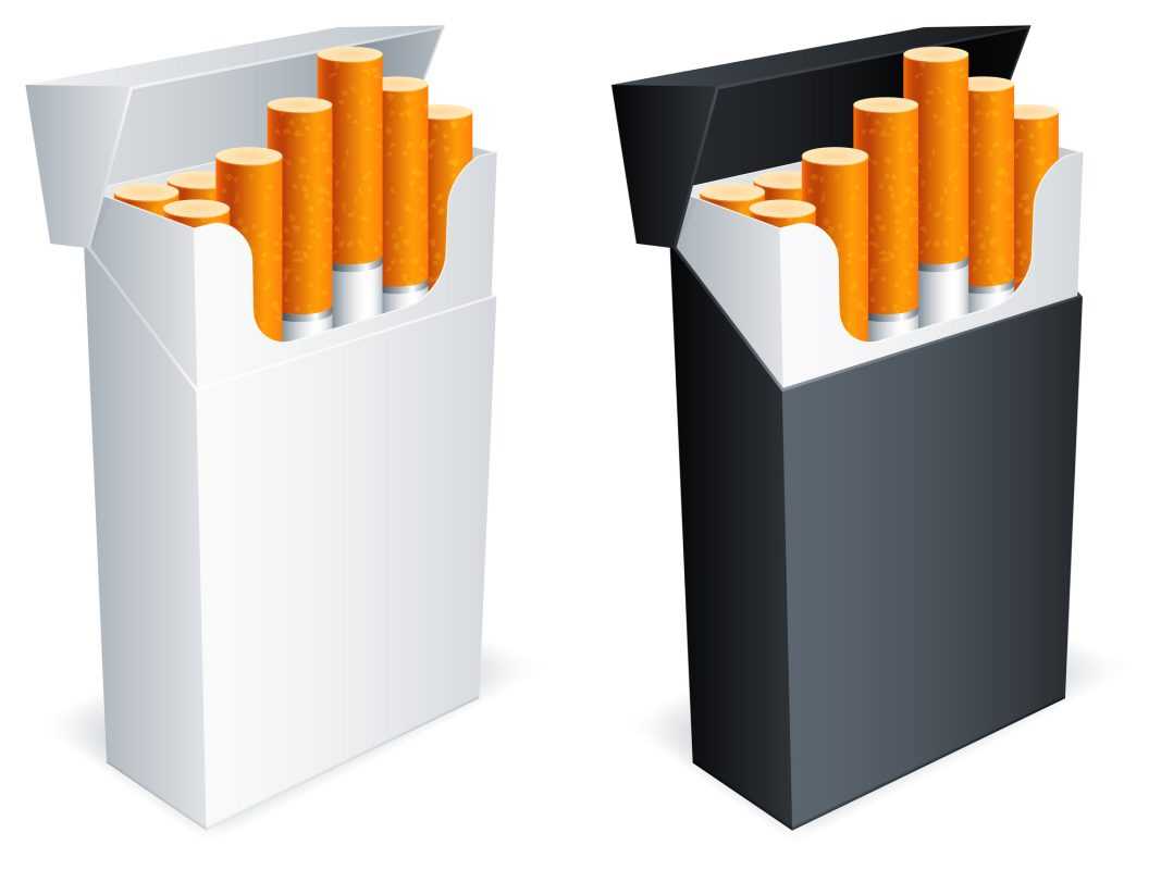 Blank Cigarette Boxes