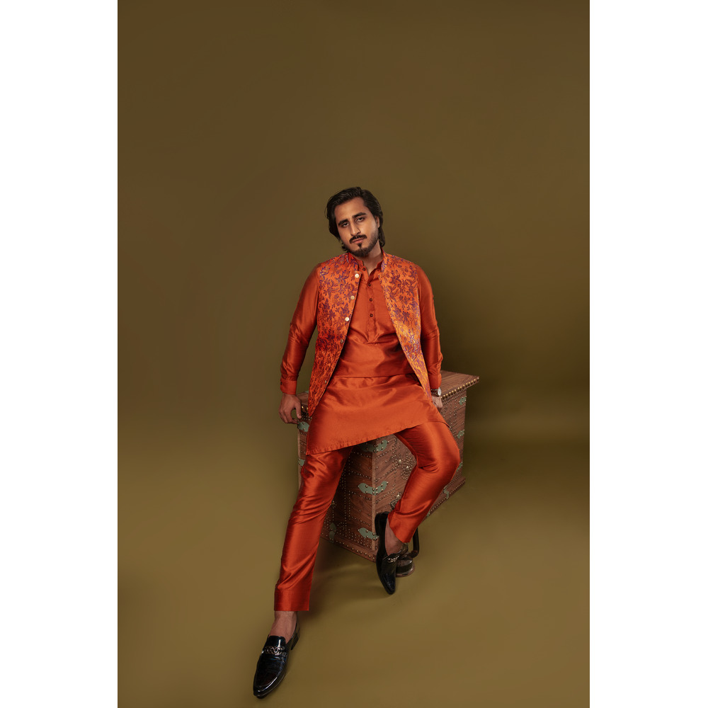 The Look of a Prince Coat with Shalwar Kameez