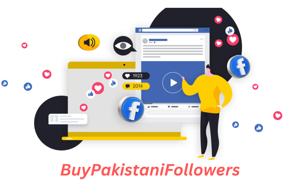 Graphic showing steps to buy Facebook comments instantly in Pakistan: choose a reliable service, select targeted options, boost engagement with real comments, and enhance brand visibility among local audiences.